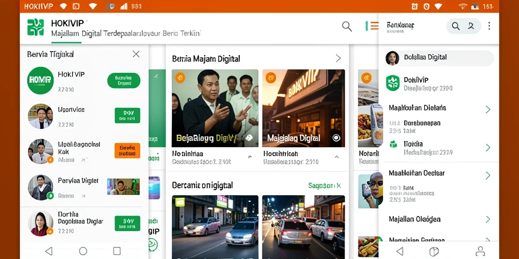 Antarmuka aplikasi HOKIVIP menampilkan berita dengan format menarik dan mudah dibaca.