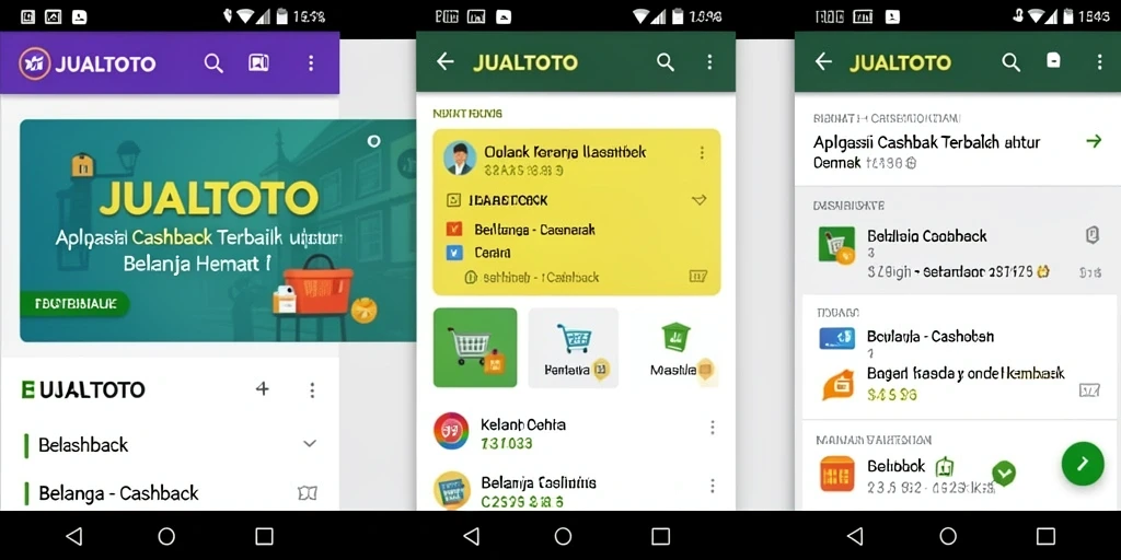 Tampilan antarmuka JUALTOTO yang menarik dan mudah digunakan.