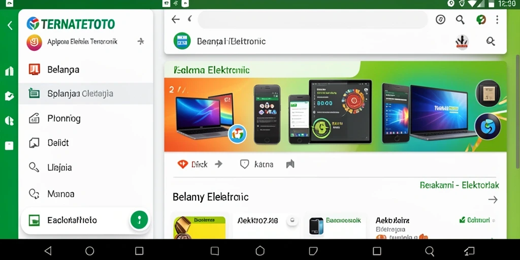 Antarmuka aplikasi TERNATETOTO yang simpel dan efisien.